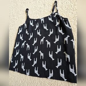 🌈 LA Hearts 🦒 Giraffe Adjustable Spaghetti Strap Cami